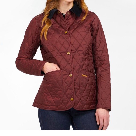 Barbour Jackets \u0026 Coats | Womens Barbour Annandale Quilted Jacket | Color: Red | Size: 10 | _Lexie27's Closet